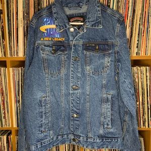 Space Jam New Legacy denim members only jacket M